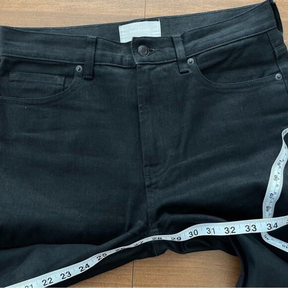 Everlane | Womens The Original Cheeky Jean Black Denim Straight Leg High Rise 27 - Picture 10 of 10
